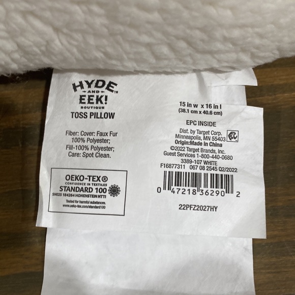 Target Holiday Hyde And Eek 222 Halloween Ghost Pillow Poshmark